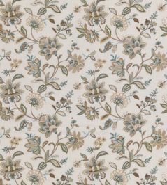 Langley Fabric by GP & J Baker Aqua Langley Fabric by GP & J Baker Aqua