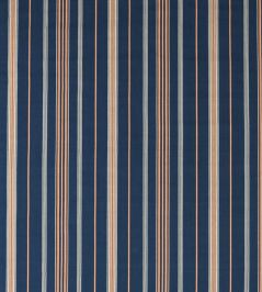 Latimer Stripe Fabric by Sanderson Indigo/Madder Latimer Stripe Fabric by Sanderson Indigo/Madder