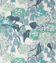 Laura Wallpaper by Anna French Blue Laura Wallpaper by Anna French Blue