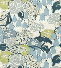 Laura Fabric by Anna French Citrus and Blue Laura Fabric by Anna French Citrus and Blue