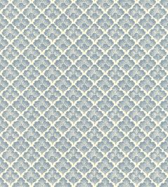 Laura Wallpaper by Langelid Von Bromssen Faded Denim Laura Wallpaper by Langelid Von Bromssen Faded Denim