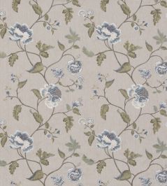 Lavenham Fabric by GP & J Baker Blue Lavenham Fabric by GP & J Baker Blue
