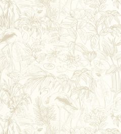 Le Cap Wallpaper by Caselio Beige Irise Le Cap Wallpaper by Caselio Beige Irise