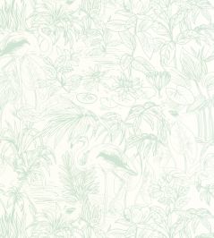 Le Cap Wallpaper by Caselio Vert Deau Le Cap Wallpaper by Caselio Vert Deau