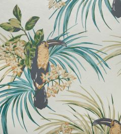 Le Toucan Wallpaper by 1838 Wallcoverings Emerald Le Toucan Wallpaper by 1838 Wallcoverings Emerald