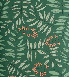 Leaf Berry Wallpaper by MissPrint Forest Leaf Berry Wallpaper by MissPrint Forest