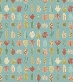 Leaf Boogie Wallpaper by Ohpopsi Seafoam Leaf Boogie Wallpaper by Ohpopsi Seafoam