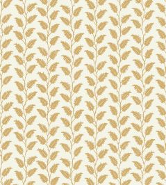 Leaf Wiggle Wallpaper by Josephine Munsey Smith Yellow/Skirting White Leaf Wiggle Wallpaper by Josephine Munsey Smith Yellow/Skirting White