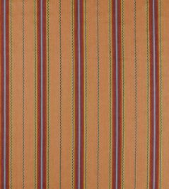 Lechlade Stripe Fabric by Morris & Co Mulberry/Apricot Lechlade Stripe Fabric by Morris & Co Mulberry/Apricot