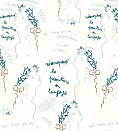 Ecriture Wallpaper by Lelievre Ciel Ecriture Wallpaper by Lelievre Ciel
