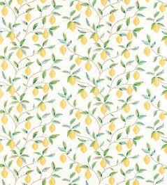 Lemon Tree Fabric by Morris & Co Lemon / Bayleaf Lemon Tree Fabric by Morris & Co Lemon / Bayleaf