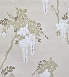 Leonora Wallpaper by 1838 Wallcoverings Ivory Leonora Wallpaper by 1838 Wallcoverings Ivory