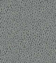 Leopard Fabric by James Hare Slate Blue Leopard Fabric by James Hare Slate Blue