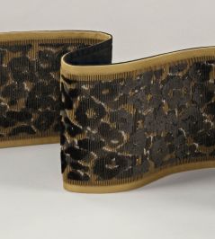Leopard Velvet Braid Trimming by Romo Olivette Leopard Velvet Braid Trimming by Romo Olivette