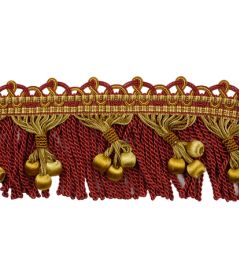 Les Marquises Beaded Bullion Fringe Trimming by Houles 9310 Les Marquises Beaded Bullion Fringe Trimming by Houles 9310