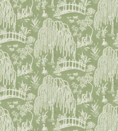 Les Saules Fabric by Nina Campbell Green Les Saules Fabric by Nina Campbell Green