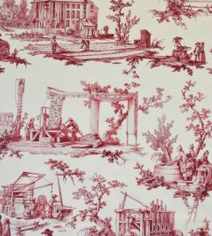 Les Travaux De La Manufacture Fabric by Casal Rouge Les Travaux De La Manufacture Fabric by Casal Rouge