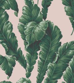 Lets Go Bananas Wallpaper by Woodchip & Magnolia Green/Blush Lets Go Bananas Wallpaper by Woodchip & Magnolia Green/Blush