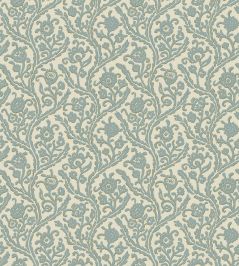 Letti Wallpaper by Josephine Munsey Mid Blue Letti Wallpaper by Josephine Munsey Mid Blue