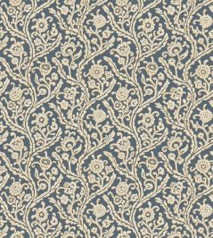 Letti Wallpaper by Josephine Munsey Navy and Mustard Letti Wallpaper by Josephine Munsey Navy and Mustard