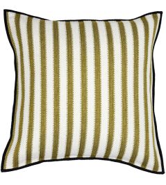 Levadas Cushion 45 x 45cm by Maison Casamance Vert Levadas Cushion 45 x 45cm by Maison Casamance Vert