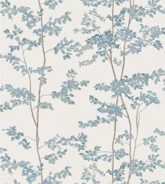 Beech Linen Fabric by Lewis & Wood Bluegrass Beech Linen Fabric by Lewis & Wood Bluegrass