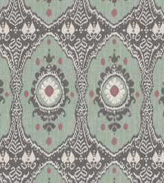 Bukhara Fabric by Lewis & Wood Eucalyptus Bukhara Fabric by Lewis & Wood Eucalyptus