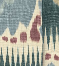Kimono Fabric by Lewis & Wood Cayenne Blue Kimono Fabric by Lewis & Wood Cayenne Blue