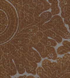 Nantes Overdye Fabric by Lewis & Wood Ginger/Hellebore Nantes Overdye Fabric by Lewis & Wood Ginger/Hellebore