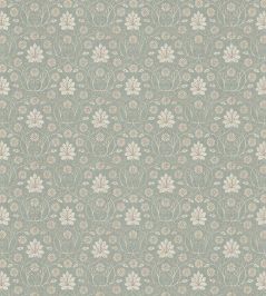 Vineheart Fabric by Lewis & Wood Sea Holly Vineheart Fabric by Lewis & Wood Sea Holly