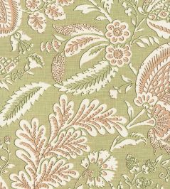 Wykeham Fabric by Lewis & Wood Spring Green Wykeham Fabric by Lewis & Wood Spring Green