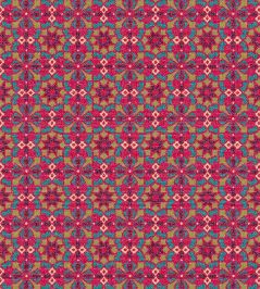 Conway Fabric by Lewis & Wood Zinnia Conway Fabric by Lewis & Wood Zinnia
