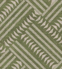Checkerbox Fabric by Lewis & Wood Cactus Checkerbox Fabric by Lewis & Wood Cactus