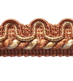 Lezardes Crete Gimp 13mm Trimming by Houles Abricot Lezardes Crete Gimp 13mm Trimming by Houles Abricot