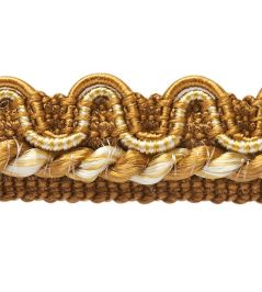 Lezardes Crete Gimp 13mm Trimming by Houles Bronze Lezardes Crete Gimp 13mm Trimming by Houles Bronze
