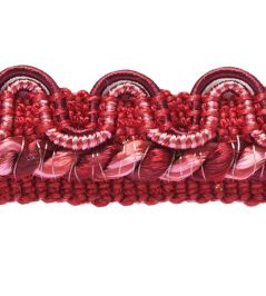 Lezardes Crete Gimp 13mm Trimming by Houles Framboise Lezardes Crete Gimp 13mm Trimming by Houles Framboise