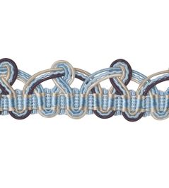 Lezardes Embellished Gimp 18mm Trimming by Houles Ciel Lezardes Embellished Gimp 18mm Trimming by Houles Ciel