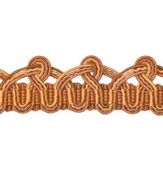 Lezardes Embellished Gimp 18mm Trimming by Houles Mandarine Lezardes Embellished Gimp 18mm Trimming by Houles Mandarine