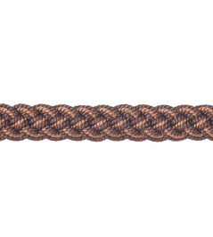 Lezardes Gimp 10mm Trimming by Houles Chocolate Lezardes Gimp 10mm Trimming by Houles Chocolate