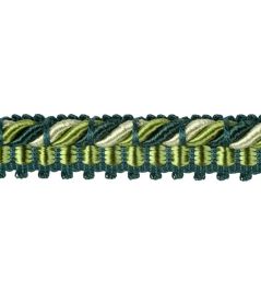 Lezardes Gimp 14mm Trimming by Houles Vert Cobalt Lezardes Gimp 14mm Trimming by Houles Vert Cobalt
