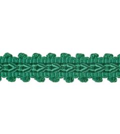 Lezardes Straight Gimp 11mm Trimming by Houles Emeraude Lezardes Straight Gimp 11mm Trimming by Houles Emeraude