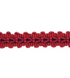 Lezardes Straight Gimp 11mm Trimming by Houles Pourpre Lezardes Straight Gimp 11mm Trimming by Houles Pourpre