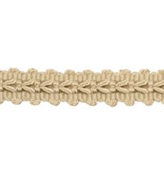 Lezardes Straight Gimp 11mm Trimming by Houles Sable Lezardes Straight Gimp 11mm Trimming by Houles Sable