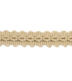 Lezardes Straight Gimp 11mm Trimming by Houles Sable Lezardes Straight Gimp 11mm Trimming by Houles Sable