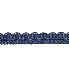 Lezardes Thin Gimp 10mm Trimming by Houles Indigo Lezardes Thin Gimp 10mm Trimming by Houles Indigo