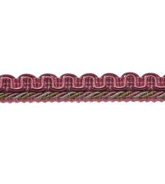 Lezardes Thin Gimp 10mm Trimming by Houles Raisin Lezardes Thin Gimp 10mm Trimming by Houles Raisin