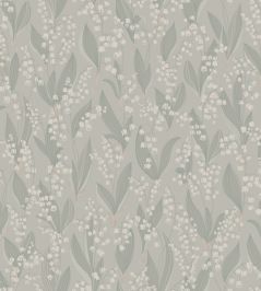 Liljekonvalj Wallpaper by Sandberg Sage Green Liljekonvalj Wallpaper by Sandberg Sage Green