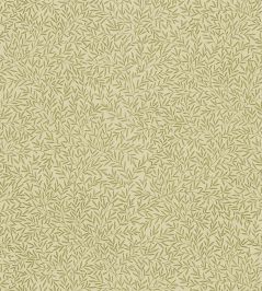 Lily Leaf Fabric by Morris & Co Olive Lily Leaf Fabric by Morris & Co Olive
