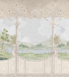 Limestone View Mural by Coordonne Spring Limestone View Mural by Coordonne Spring