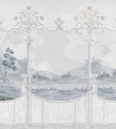 Limestone View Mural by Coordonne Winter Limestone View Mural by Coordonne Winter